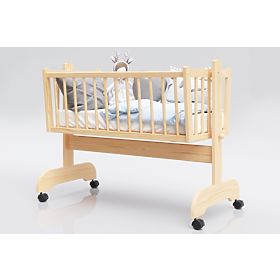 Pătuț balansoar Karol 90 x 40 cm - natural, Pietrus