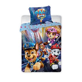 Lenjerie de pat copii Paw Patrol 135x100 cm + 60x40 cm, Faro, Paw Patrol