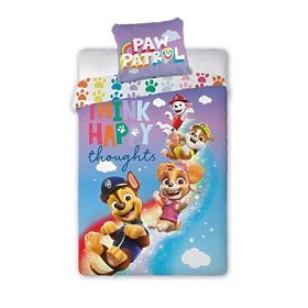 Lenjerie de pat pentru copii 140x200 cm + 70x90 cm Patrula Căţeluşilor, Faro, Paw Patrol