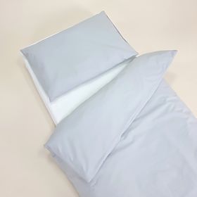 Lenjerie de pat pentru copii din bumbac 100x135 cm - gri, Ourbaby®