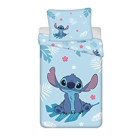 Lenjerie de pat pentru copii Lilo and Stitch - Albastru, Jerry Fabrics