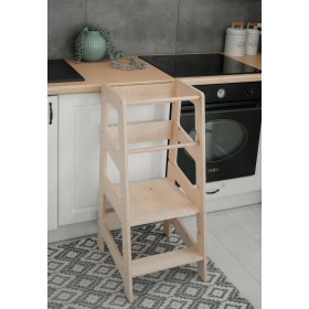 Turnul de învățare Montessori Sara MAXI 90 - natural, Ourbaby