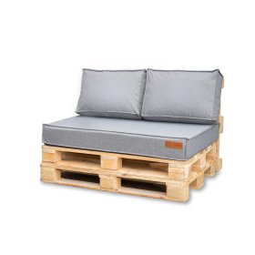 Set de perne pentru mobilier cu paleti - Gri deschis