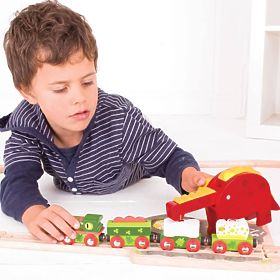 Macara de dinozaur Bigjigs Rail