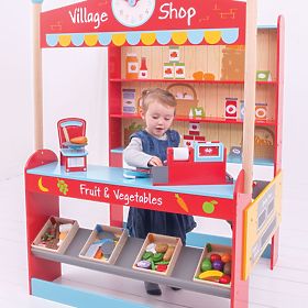 Magazin pentru copii Bigjigs Toys Village