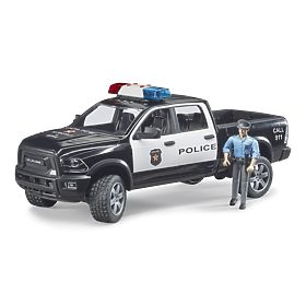 Mașină de poliție Bruder RAM cu polițist
