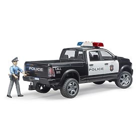 Mașină de poliție Bruder RAM cu polițist