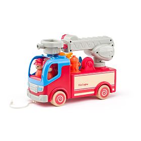 Mașină de pompieri cu scară rotativă și platformă Woody