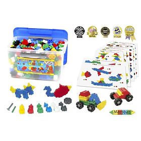 Mega set de blocuri de construcție Morphun Starter, 600 de piese