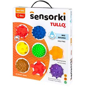 Mingi senzoriale Tullo - 8 mingi fără orificii