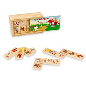 Mini Domino în cutie - Animale