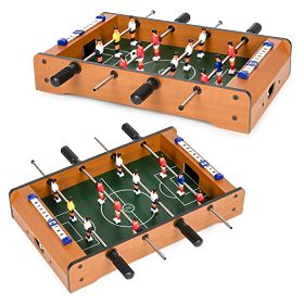 Mini fotbal de masă pentru copii cu două mingi și ghidaje, MULTISTORE