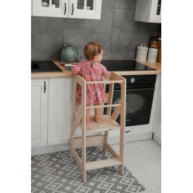 Turnul de învățare Montessori Pola MINI 75 - natural, Ourbaby
