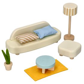 Mobilier pentru casa de păpuși Living