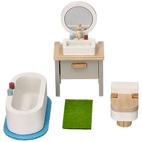 Mobilier pentru căsuța de păpuși Baie