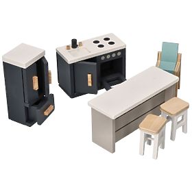 Mobilier pentru căsuța de păpuși Bucătărie
