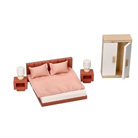 Mobilier pentru căsuța de păpuși Dormitor