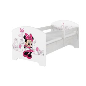 Patut pentru copii cu bariera - Minnie Mouse in Paris - alb, BabyBoo, Minnie Mouse