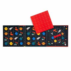 Mudpuppy Joc de masă magnetic Bingo Spațial