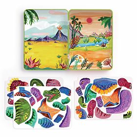 Mudpuppy Set magnetic Dino Mix-Up, Mudpuppy