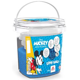 Nisip kinetic Mickey - albastru + forme