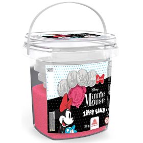 Nisip kinetic Minnie Mouse - roz + forme, Minnie Mouse