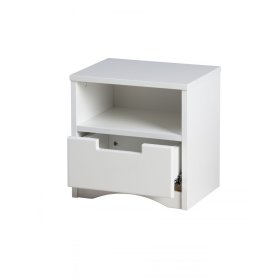 copilăresc noapte masă clasic - alb, All Meble