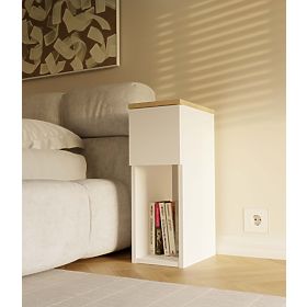 Noptieră GALAX 20/1S ALB-ARTISAN