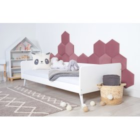 Panou tapițat hexagonal - roz, Ourbaby®