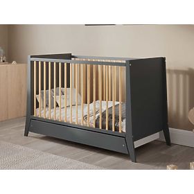 Pătuț pentru copii Cosmo 120x60 - antracit