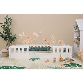 Pătuț Montessori Ourbaby Meadow Duo - alb, Ourbaby®