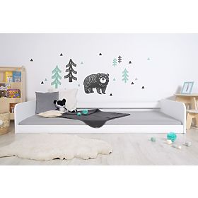 Pat Montessori din lemn Sia - alb, Ourbaby®