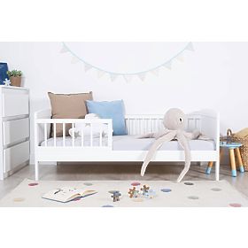 Pat pentru copii Junior alb 160x70 cm, Ourbaby®