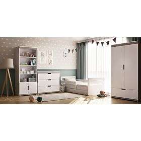 Pat pentru copii Ourbaby Tomi - alb