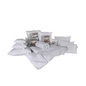 Set pentru copii pe tot parcursul anului, pilotă și pernă Vitamed 100x135+40x60 cm