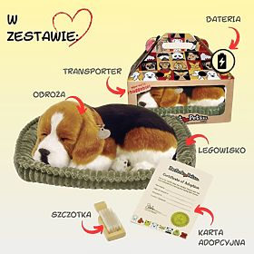 Perfect Petzzz Cățeluș Beagle Respirabil