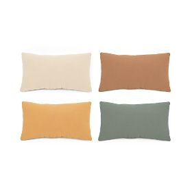 Pernă din muselină Ourbaby 20x35 cm - verde