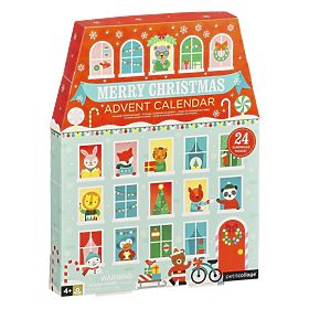Petit Collage Calendar de Advent de Crăciun