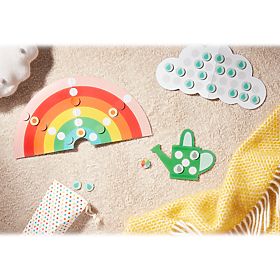 Petit Collage Joc cooperativ Rain, rain, rainbow, Petit Collage