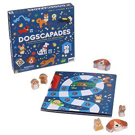 Petit Collage Joc de masă despre câini