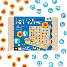 Petit Collage Joc Patru la rând zi și noapte