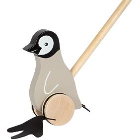 Pinguin de împins pe băț