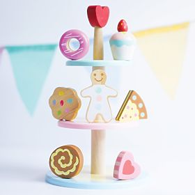 Platou etajat Le Toy Van cu prăjituri, Le Toy Van