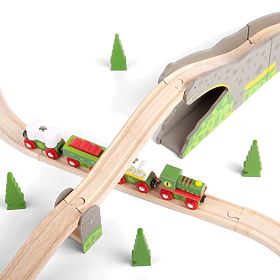 Podul Dinozaurului Bigjigs Rail