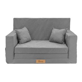 Canapea extensibilă pentru copii Classic - Gri, FLUMI