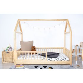 Pat Montessori în formă de căsuță Elis natural, Ourbaby