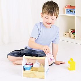 Produse Bigjigs Toys Cocktail într-o cutie portabilă