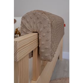 Protecție pentru pat Ourbaby - cafeniu