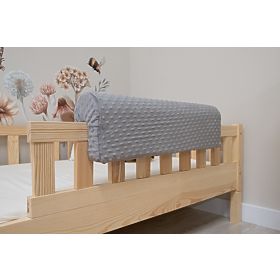 Protecție pentru pat Ourbaby - gri închis