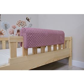 Protecție pentru pat Ourbaby - roz prăfuit